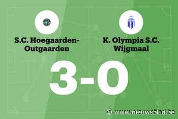 Overduidelijke overwinning voor SC Out-Hoegaarden tegen Olympia Wijgmaal