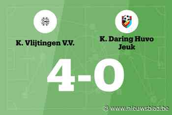 Vandormael scoort twee keer voor Vlijtingen in wedstrijd tegen DH Jeuk
