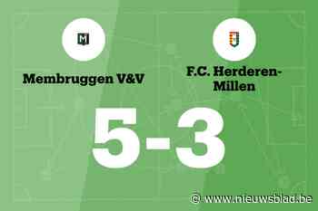 Zege Membruggen tegen Herderen-Millen