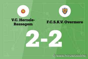 VC Herzele-Ressegem en SKV Overmere verdelen de punten