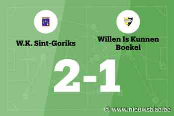 WK Sint-Goriks verslaat WIK Boekel met 2-1 en eindigt reeks zonder overwinning