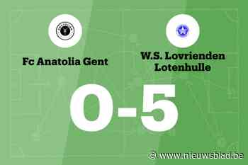 WS Lotenhulle overklast FC Anatolia Gent B