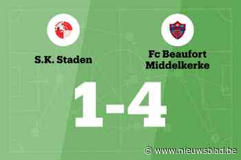 Hinderyckx maakt twee goals voor FC Beaufort in wedstrijd tegen SK Staden B