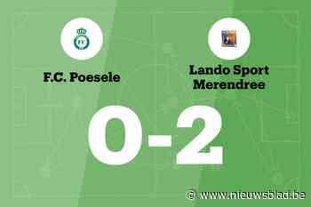 LS Merendree verslaat FC Poesele