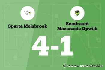 Waeben maakt twee goals voor Sparta Melsbroek in wedstrijd tegen Mazenzele Opwijk B