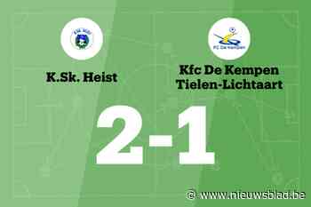 KSK Heist B in tweede helft voorbij FC De Kempen B