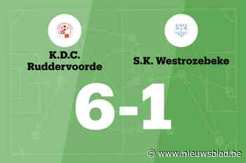 Daring Ruddervoorde B overklast SK Westrozebeke