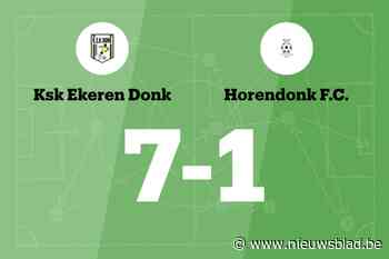 Ekeren Donk overklast Horendonk