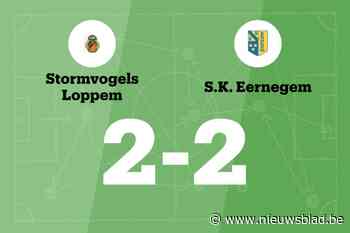 SK Eernegem sleept gelijkspel uit de brand in de uitwedstrijd tegen SV Loppem