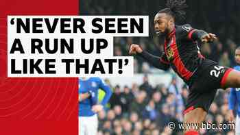 'Oh my word!' - Semenyo's unique penalty technique surprises reporter