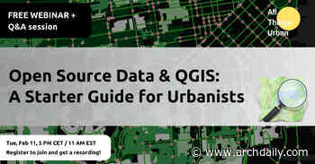 Free Webinar: Open Source Data & QGIS: A Starter Guide for Urbanists
