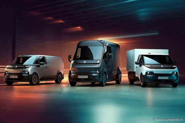 Dit zijn de nieuwe Renault Trafic, Goelette en Estafette: met een vleug Volvo