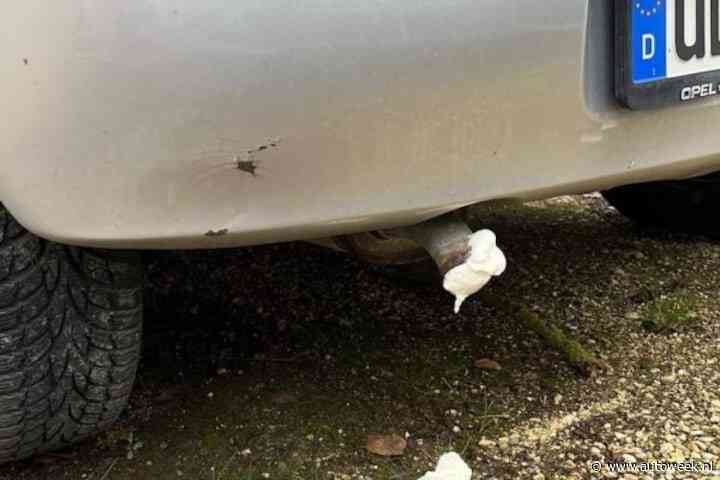 'Niet activisten, maar Russische saboteurs pompten purschuim in uitlaten'