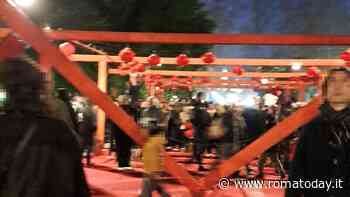 Capodanno cinese di Roma: lanterne rosse rubate all'Esquilino, una trave si spezza