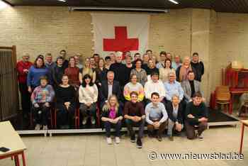 Rode Kruis Zwevezele huldigt vrijwilligers tijdens nieuwjaarsreceptie
