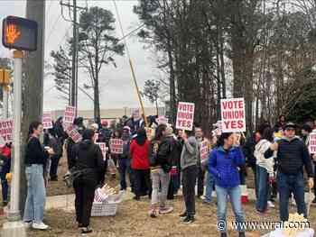 Amazon workers in Garner to vote on unionizing this week