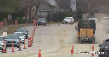 Traffic shifts in place on Durant Road as bridge construction begins, delays possible Monday morning