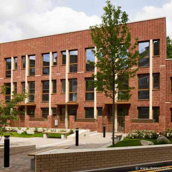 Satish Jassal Architects adds red-brick social housing blocks to London estate