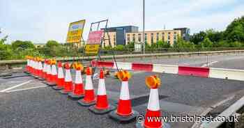 Damaged M4 overbridge near Bristol set to be demolished next month