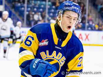 They meet again: Blades' Hayden Harsanyi goes up against former Tigers team