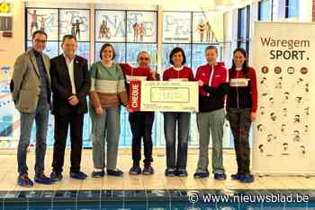 Zwemglinsters brengt 1.183 euro op voor Kom op tegen Kanker