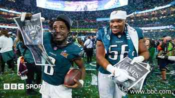 Eagles demolish Chiefs to deny them Super Bowl three-peat