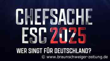 „Chefsache ESC“: Ablauf und Regeln des deutschen Vorentscheids
