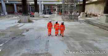 In pictures: Foundation works complete at HS2’s Old Oak Common station