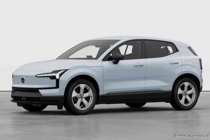 Volvo EX30: duizenden euro's goedkoper én nieuwe instapper