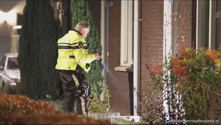 Almere - Twee verdachten in beeld voor explosie bij leeg huis, één had bloempotkapsel