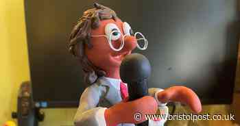 Exclusive look at custom-made Morph for Aardman 'legend' Ben Elton
