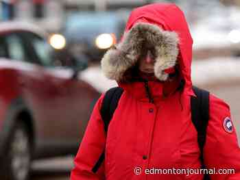 Edmonton weather: Bundle up! A nasty wind chill has arrived to start the week