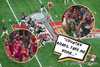Did You Catch the Super Bowl’s Unprecedented ‘Country Roads’ Singalong?