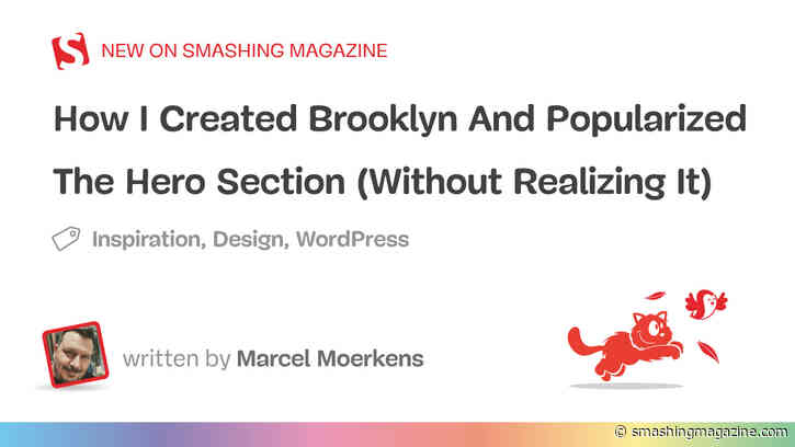How I Created A Popular WordPress Theme And Coined The Term “Hero Section” (Without Realizing It)