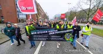 Kiel: Verdi-Warnstreik am 13. Februar 2025- diese Straßen werden gesperrt
