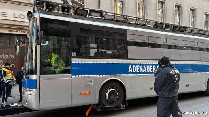 Desinformation: Berliner Polizei bringt manipuliertes Foto in Umlauf