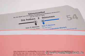 Stadt Büren meldet Panne beim Versand der Briefwahlunterlagen