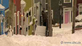 Cleanup underway as 'good old fashioned blizzard' hits Avalon Peninsula