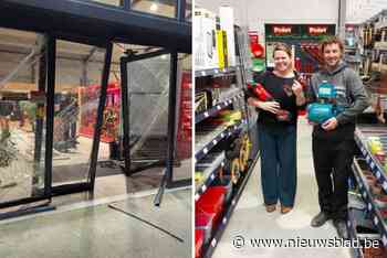 Voor 60.000 euro aan materiaal weg na ramkraak op gereedschapswinkel Wim Bax: “Auto zat zo vol dat daders met zijn vieren vooraan moesten zitten”