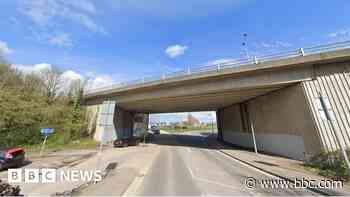Man's body found in undergrowth near major road