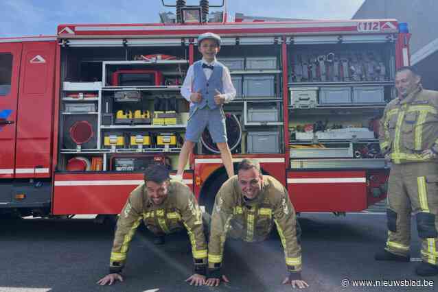 Fotoshoots in Kortrijkse brandweerkazerne