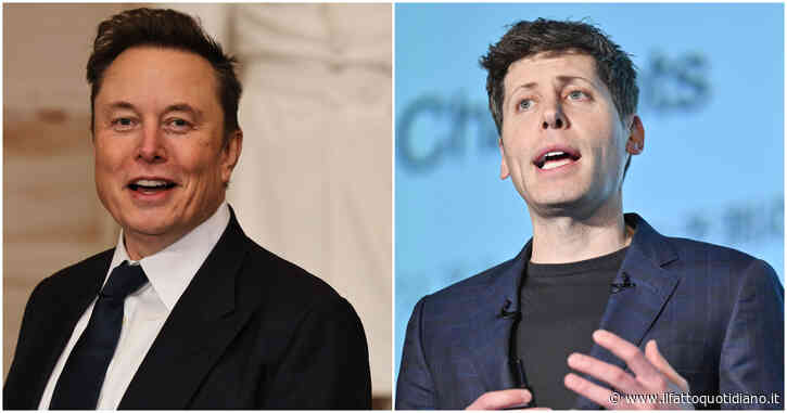 Intelligenza artificiale, ora Musk sfida Altman: offerta da 97,4 miliardi per prendersi OpenAI. Lui: “Se vuoi compro io Twitter per 9,74”