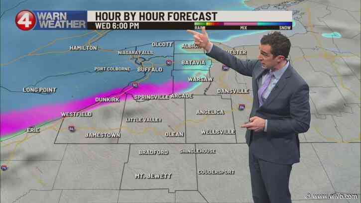 Sunshine with a few flurries today