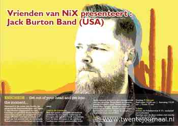 Vrienden van NiX presenteert Jack Burton Band USA