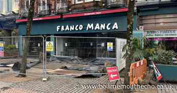 Bournemouth town centre restaurant closes for a refurb