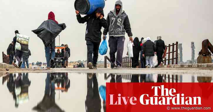 Middle East crisis: Hamas official calls Trump’s latest Gaza remarks ‘absurd’ after delaying hostage releases – as it happened