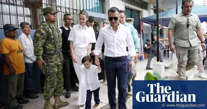 Ecuador goes to the polls amid rise in drug-related gang violence