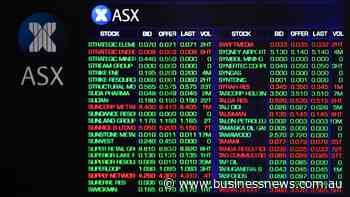 Aussie shares finish flat as gold hits record high