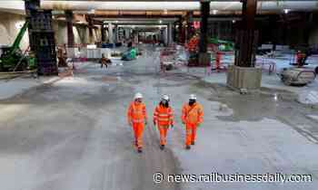 Foundations complete for HS2?s Old Oak Common high speed station