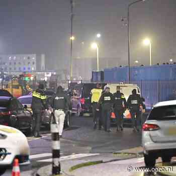 Grote politieactie in haven van IJmuiden